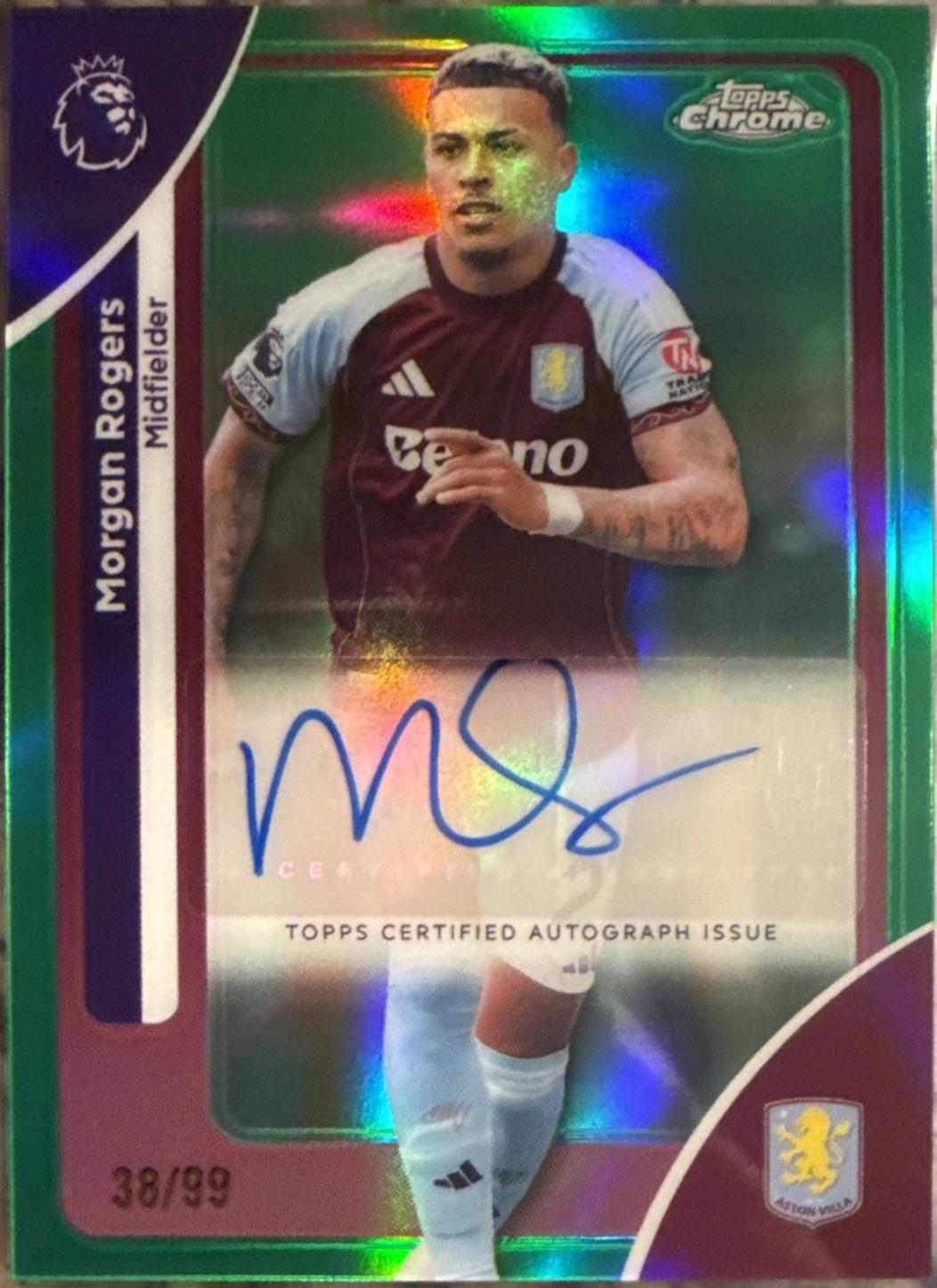 Morgan Rogers [Green Refractor] #CA-RO