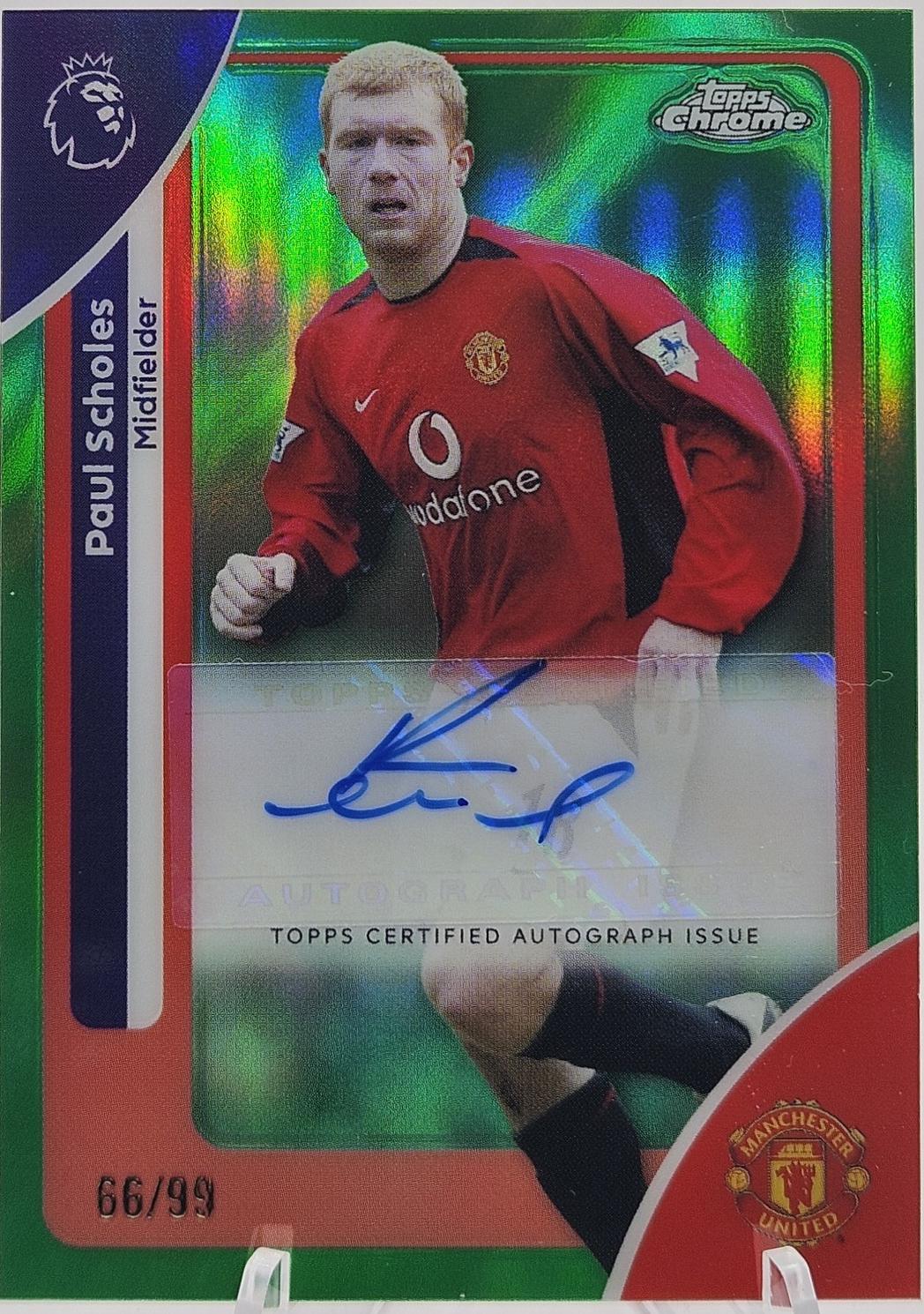Paul Scholes [Green Refractor] #CA-PS