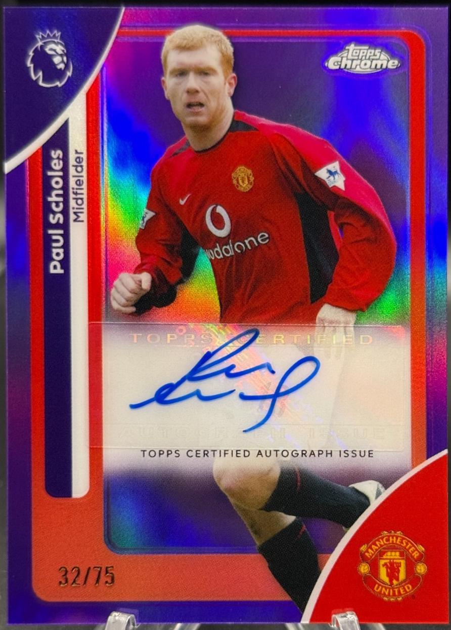 Paul Scholes [Purple Refractor] #CA-PS