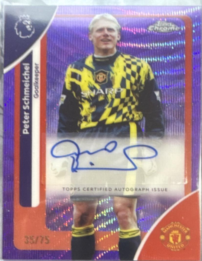 Peter Schmeichel [Purple Refractor] #CA-SH