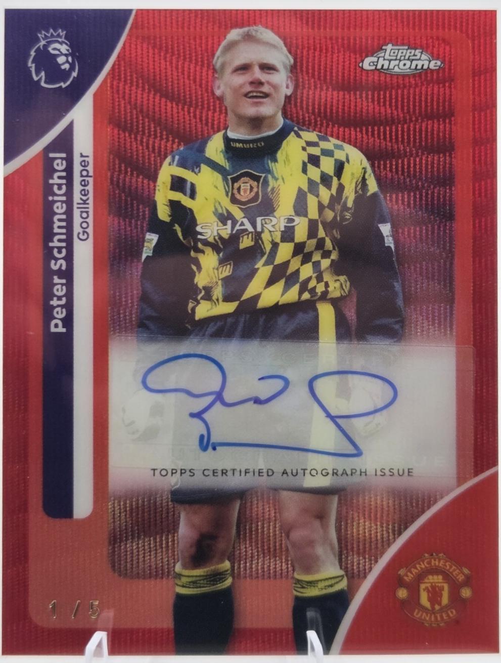 Peter Schmeichel [Red Refractor] #CA-SH