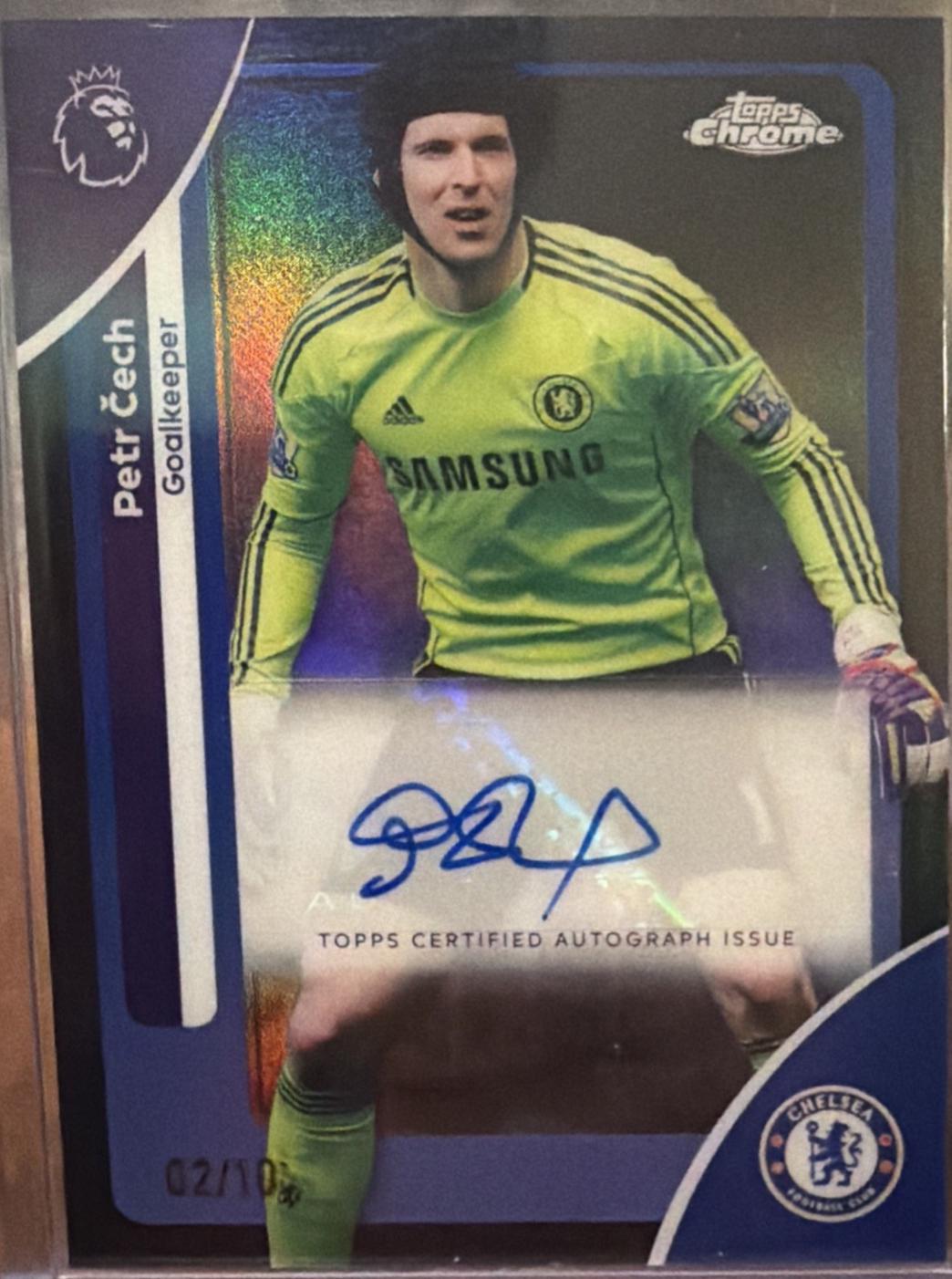 Petr Cech [Black Refractor] #CA-GK