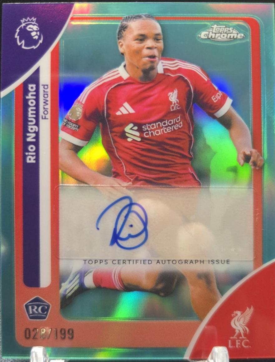 Rio Ngumoha [Aqua Refractor] #CA-RN