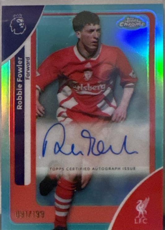 Robbie Fowler [Aqua Refractor] #CA-FR