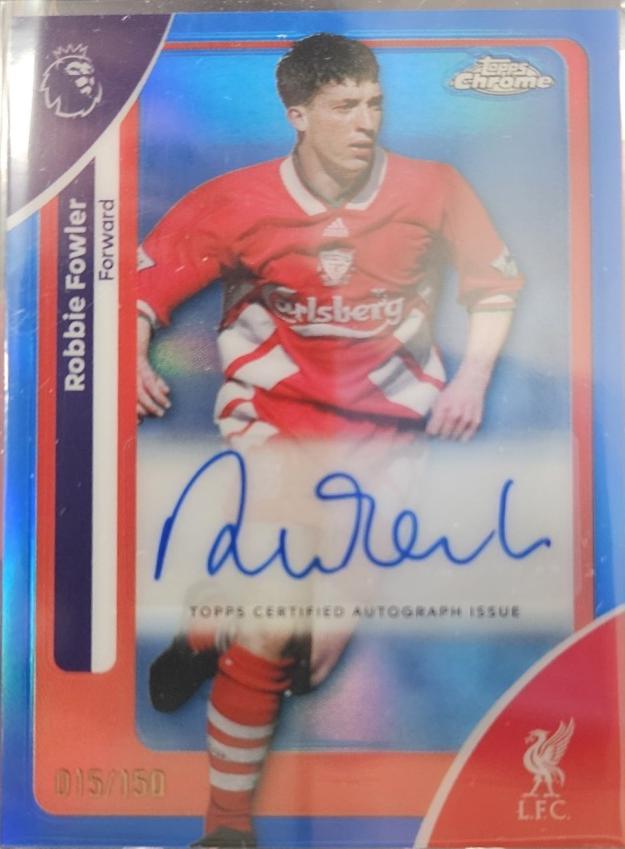 Robbie Fowler [Blue Refractor] #CA-FR