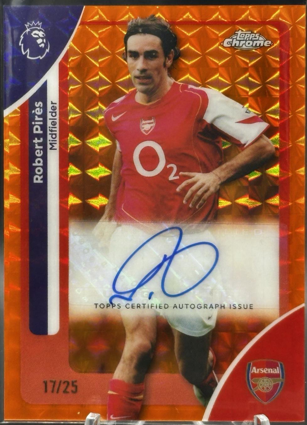 Robert Pires [Orange Refractor] #CA-RP