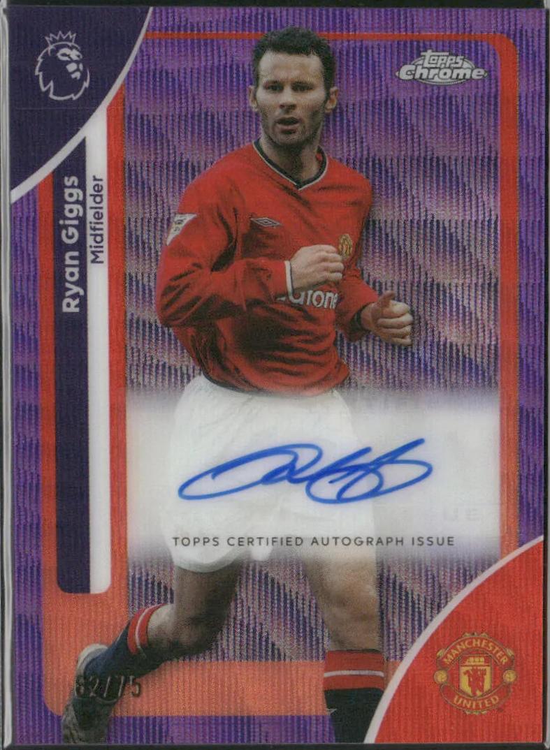 Ryan Giggs [Purple Wave Refractor] #CA-GS