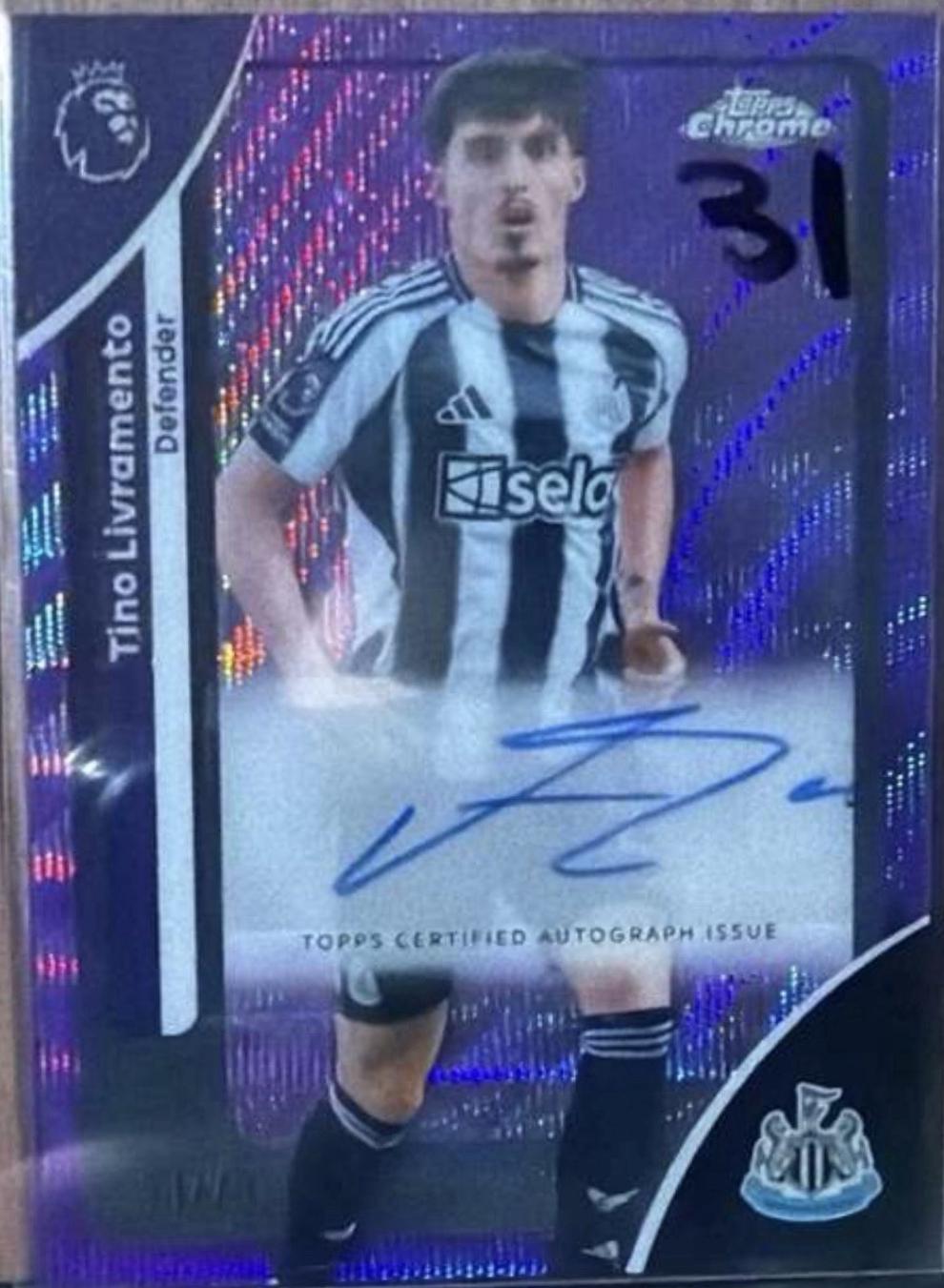 Tino Livramento [Purple Refractor] #CA-TL