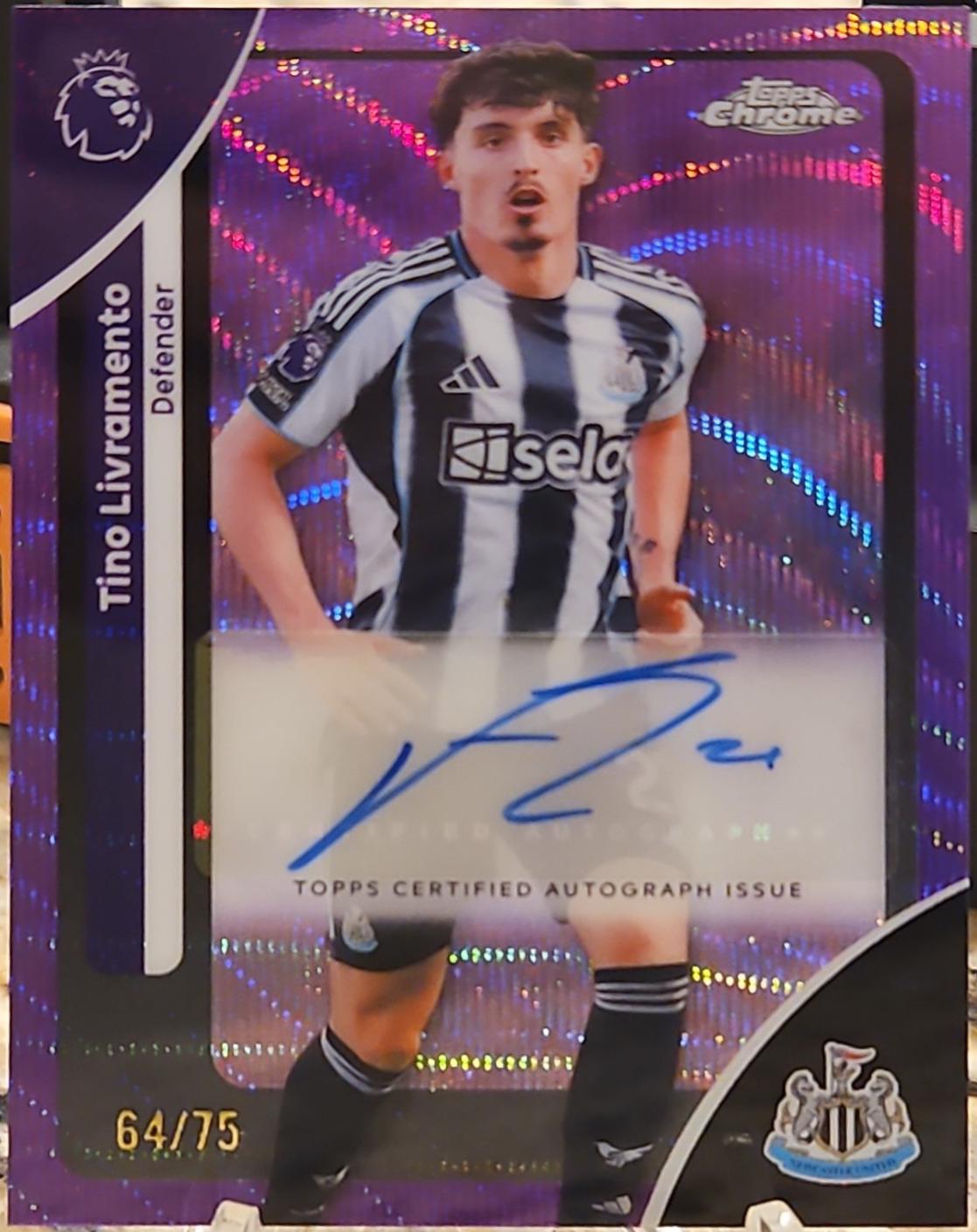 Tino Livramento [Purple Wave Refractor] #CA-TL