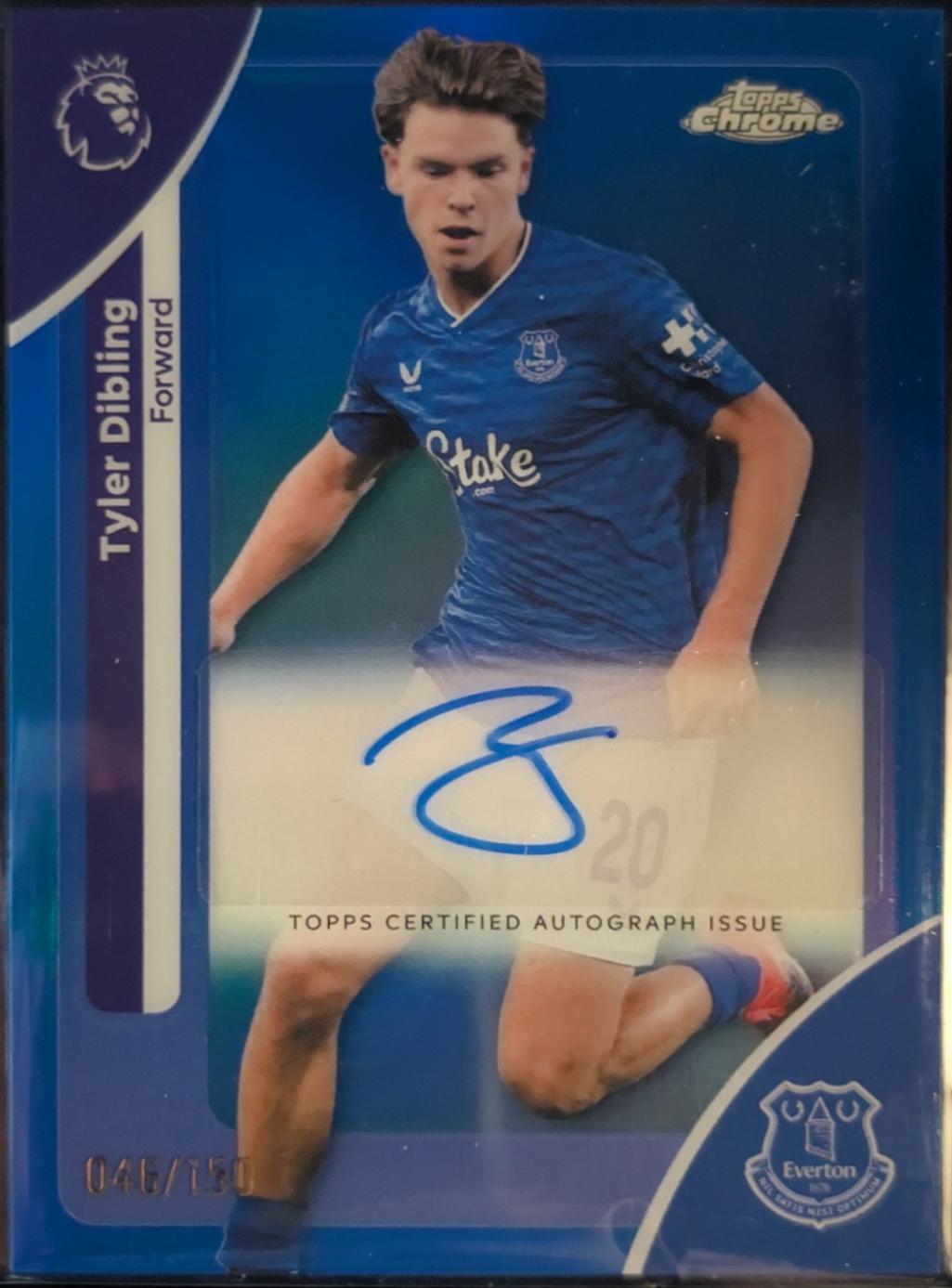 Tyler Dibling [Blue Refractor] #CA-TD
