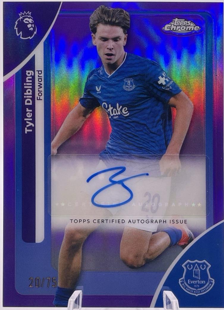 Tyler Dibling [Purple Refractor] #CA-TD