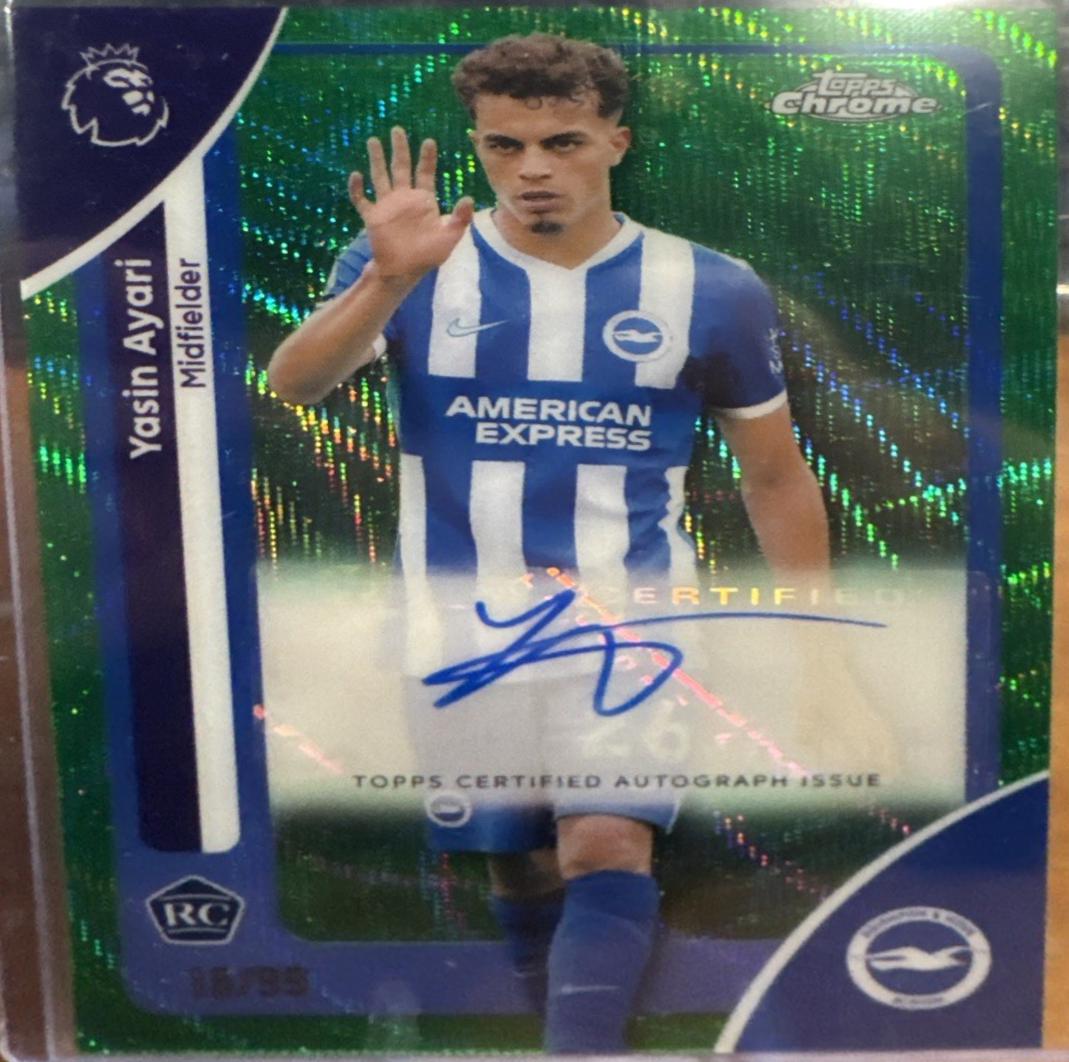 Yasin Ayari [Green Wave Refractor] #CA-YI