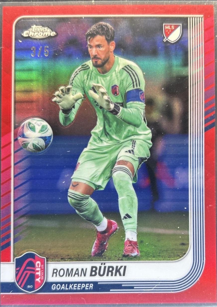 Roman Burki [Red Refractor] #1