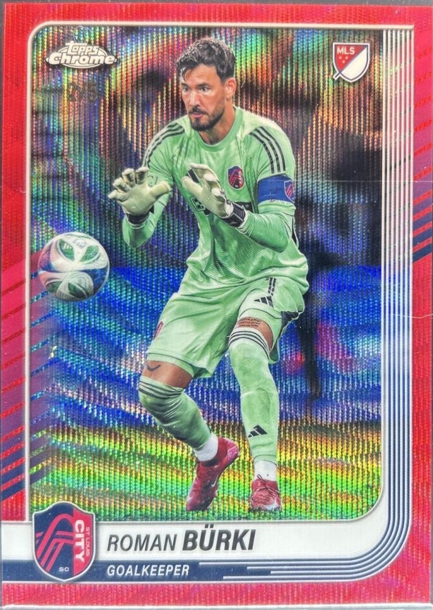 Roman Burki [Red Wave Refractor] #1
