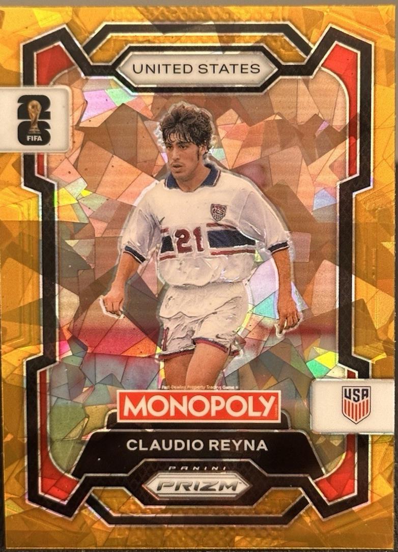 Claudio Reyna [Gold Cracked Ice] #49