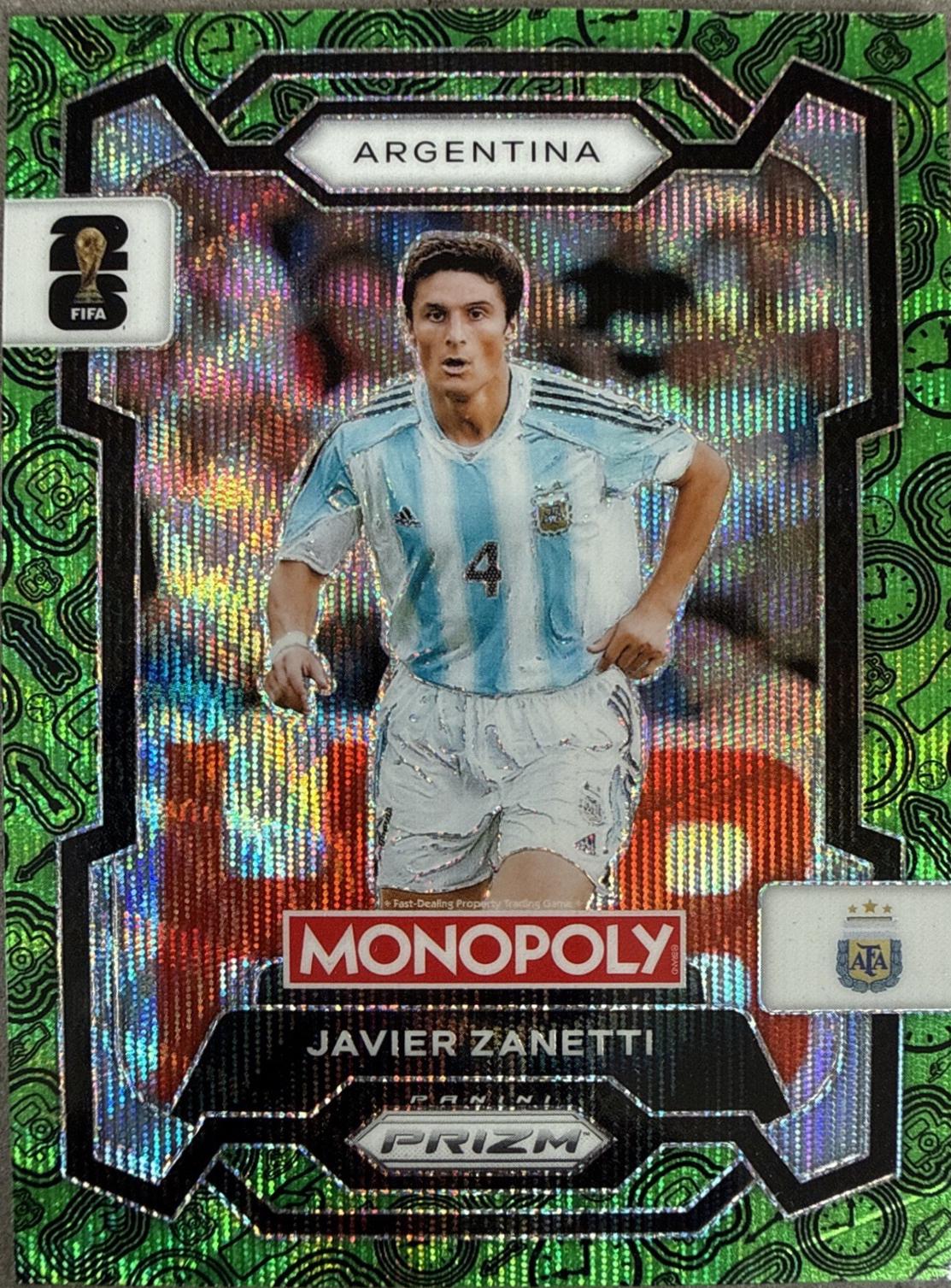 Javier Zanetti [Four Corners Green Wave] #5
