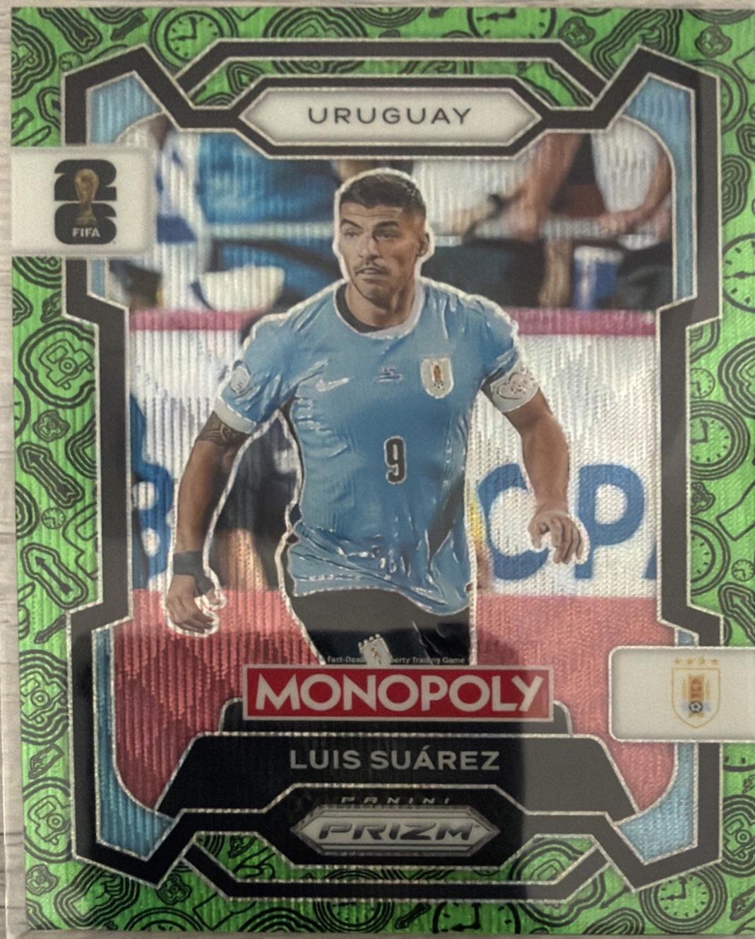 Luis Suarez [Four Corners Green Wave] #67