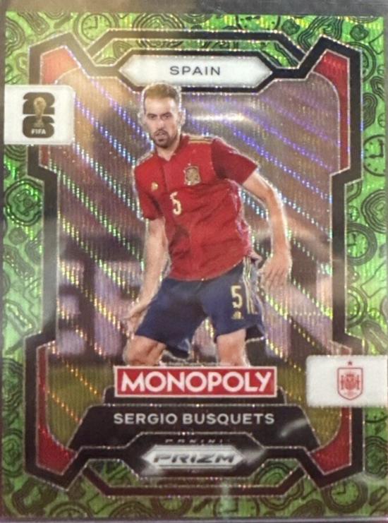 Sergio Busquets [Four Corners Green Wave] #45