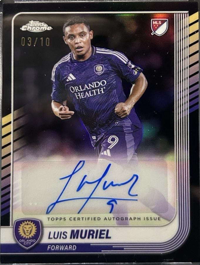 Luis Muriel [Black] #CA-ML