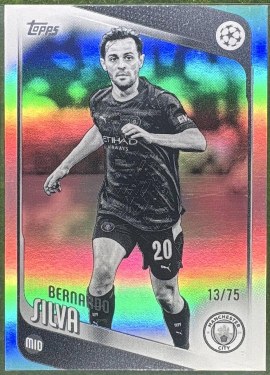 Bernardo Silva [Black White Foil] #2