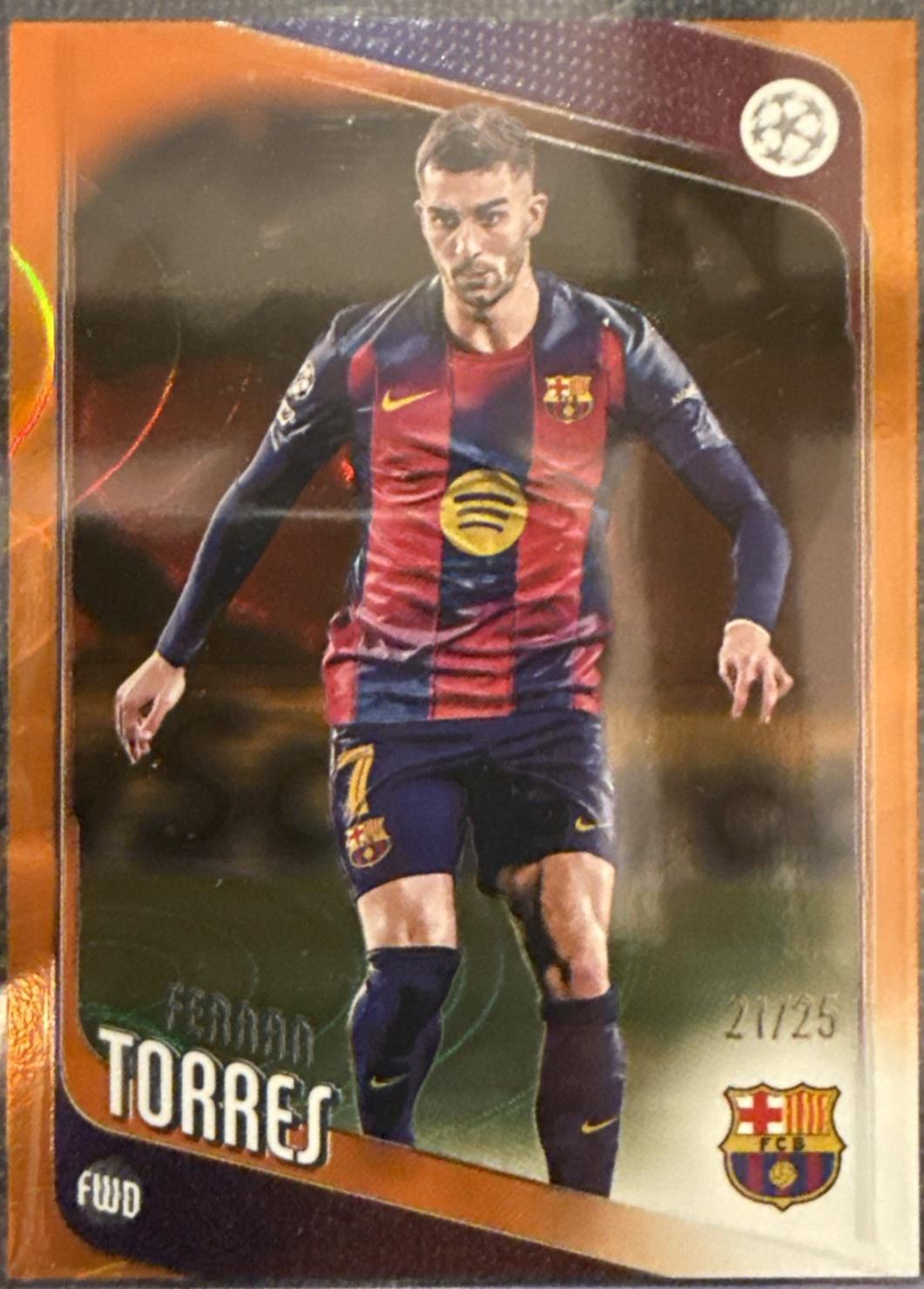 Ferran Torres [Orange Foil] #138