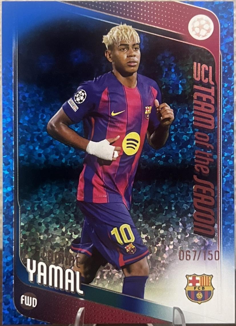 Lamine Yamal [Blue Inferno] #10