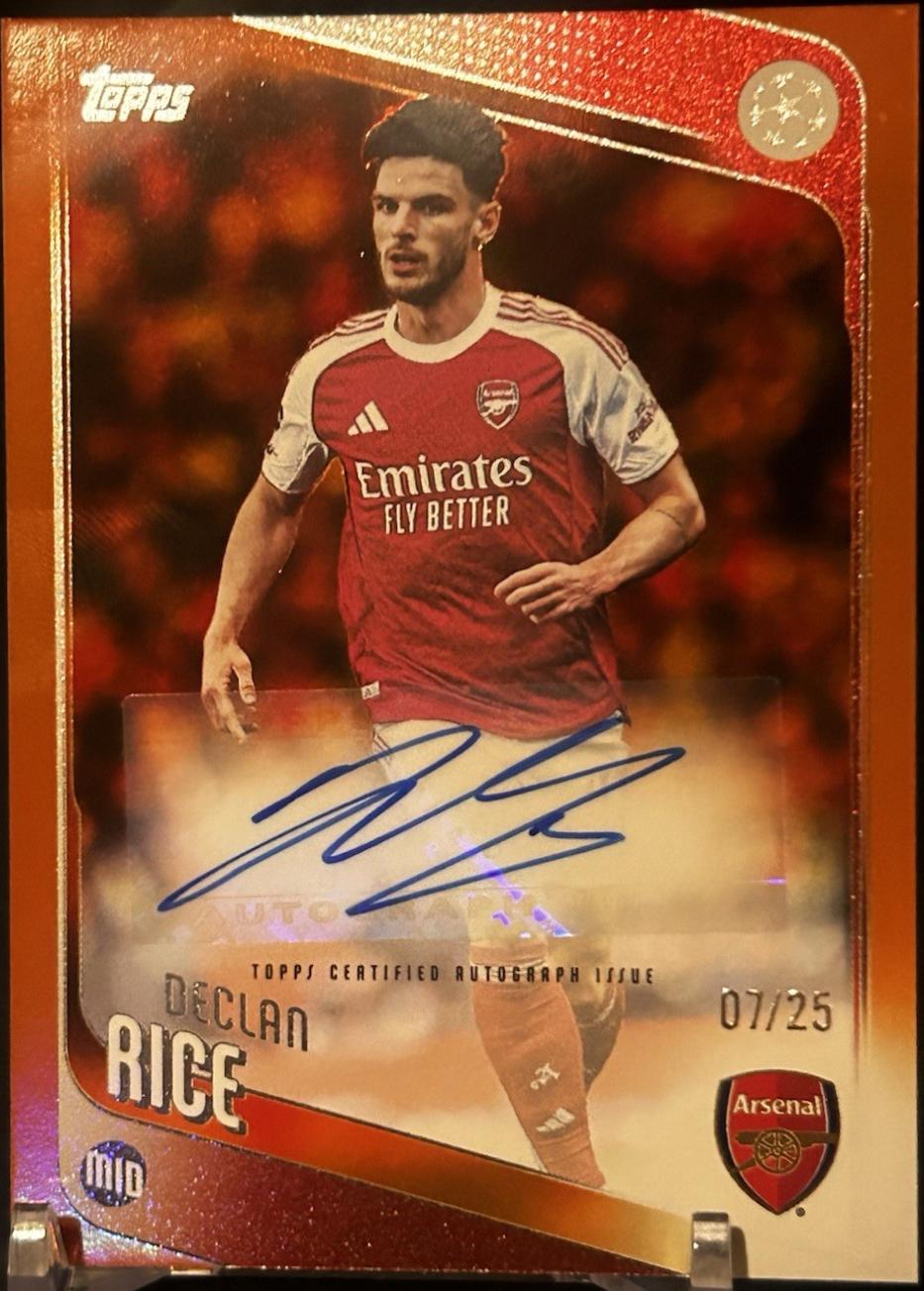 Declan Rice [Orange Inferno] #BA-DR