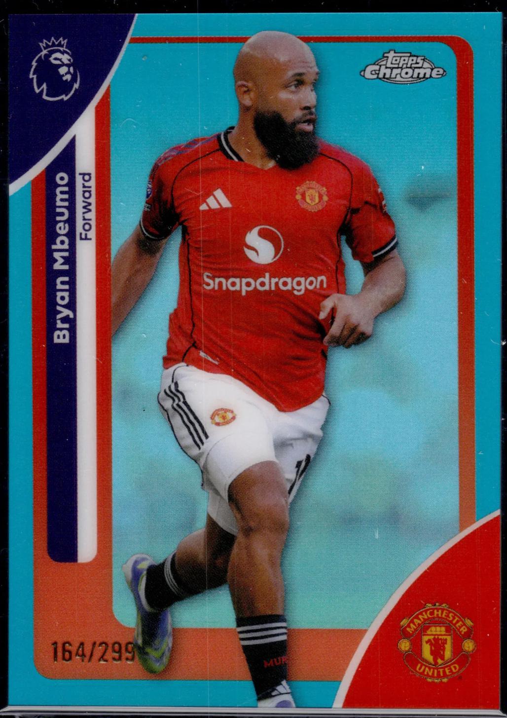 Bryan Mbeumo [Aqua Refractor] #131