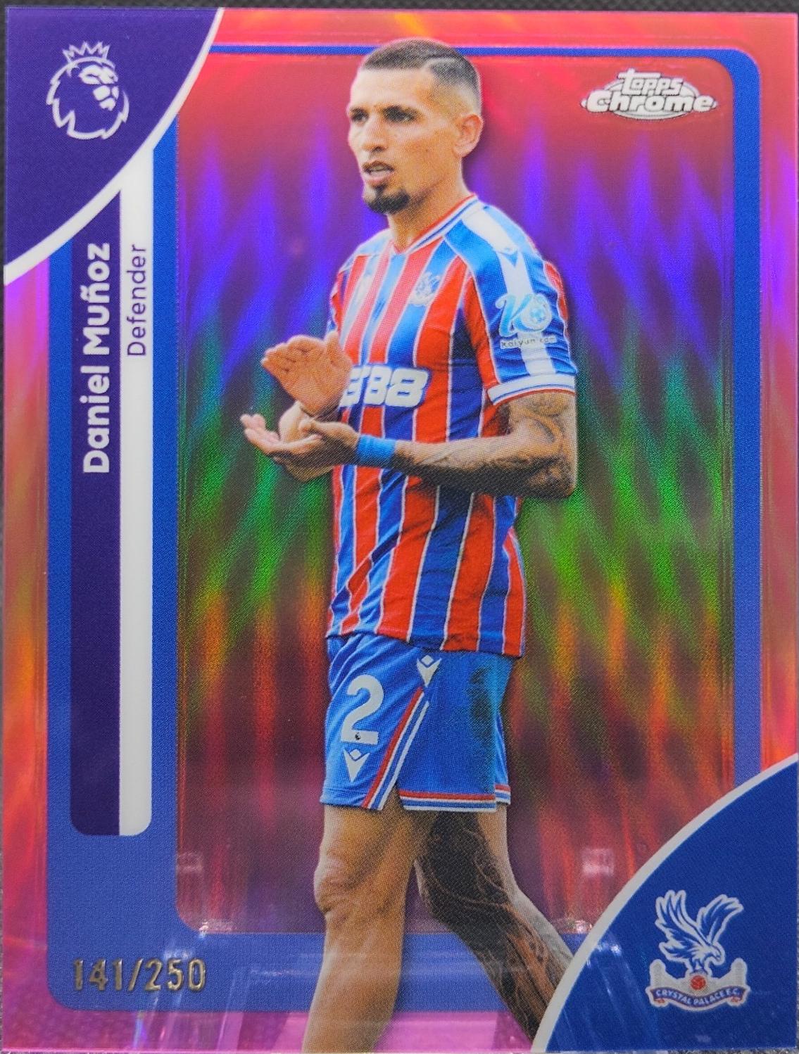 Daniel Munoz [Pink Refractor] #80