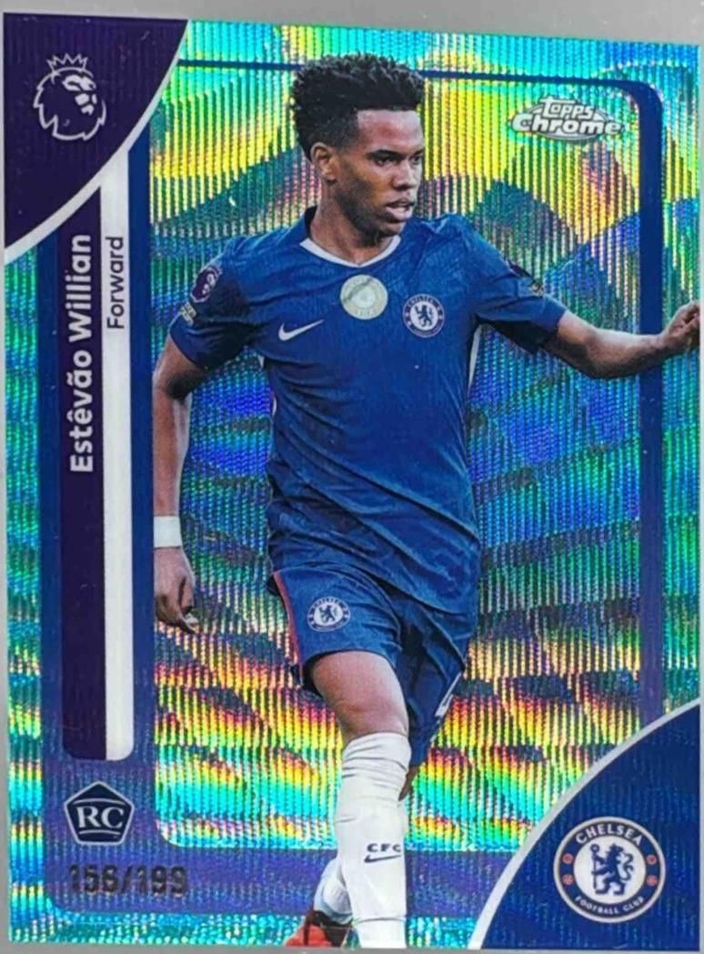 Estevao Willian [Aqua Wave Refractor] #68