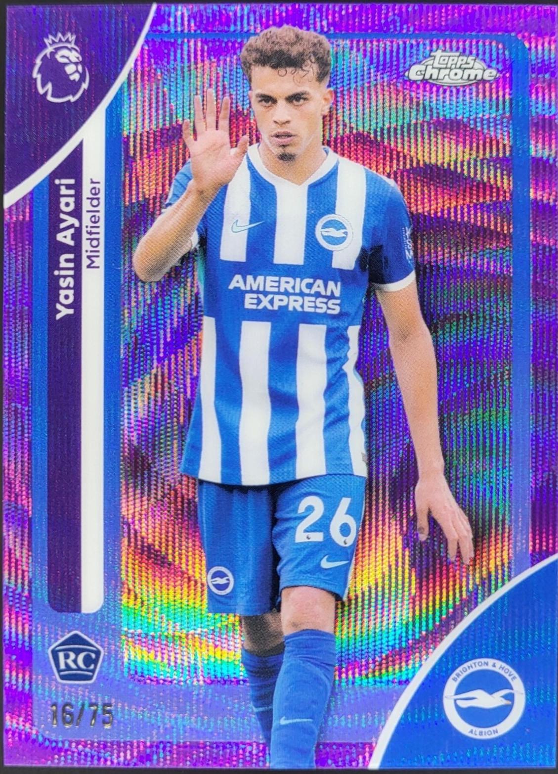 Yasin Ayari [Purple Wave Refractor] #43