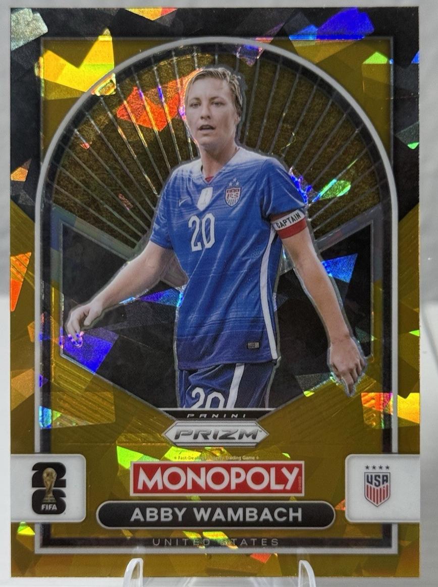 Abby Wambach [Gold Cracked Ice] #92