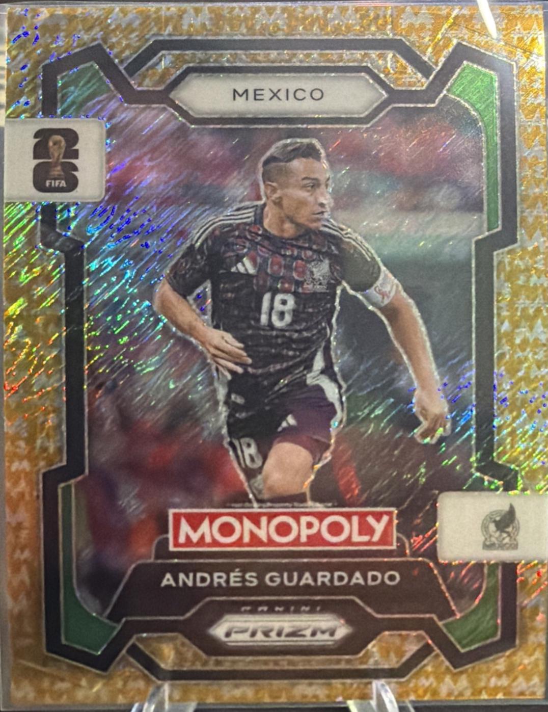 Andres Guardado [Gold Big Money Shimmer] #55