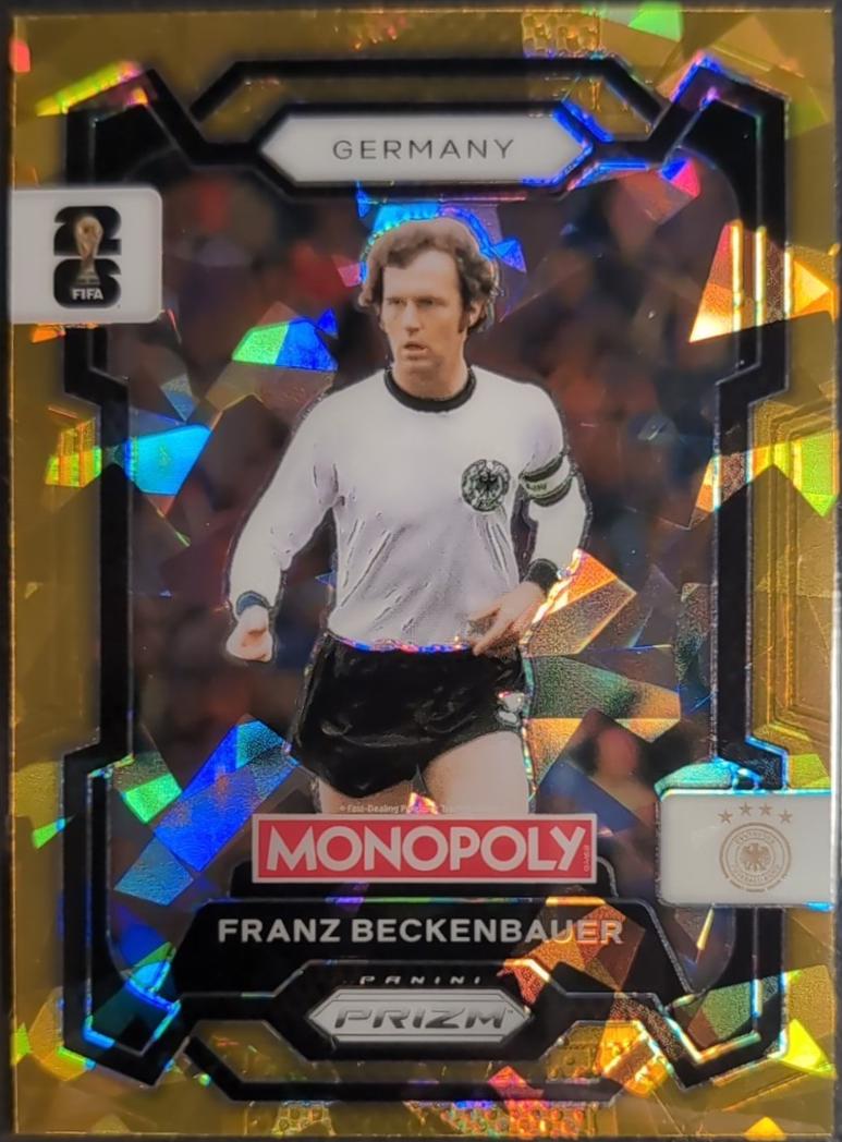 Franz Beckenbauer [Gold Cracked Ice] #60