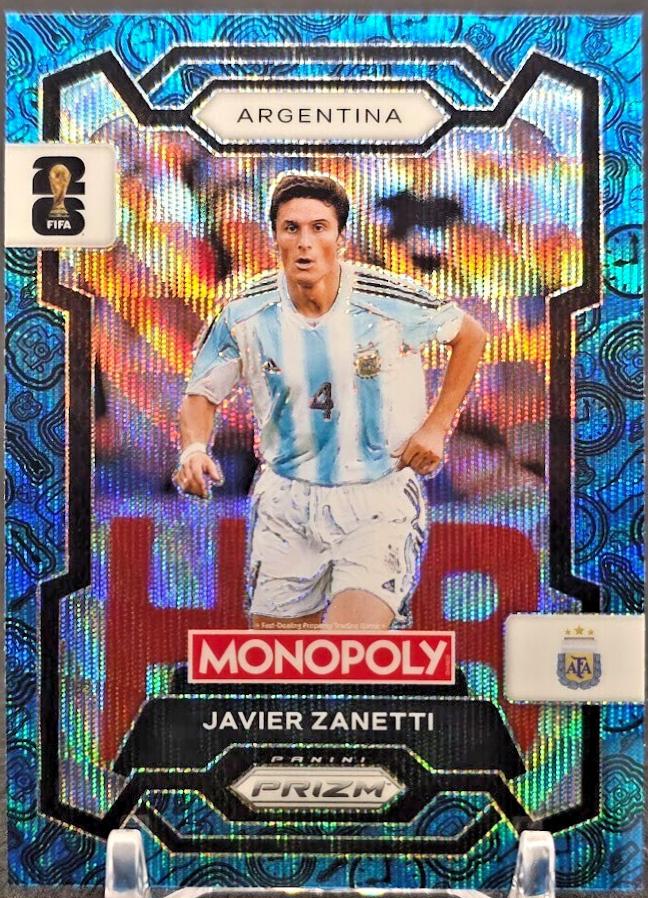 Javier Zanetti [Four Corners Blue Wave] #5