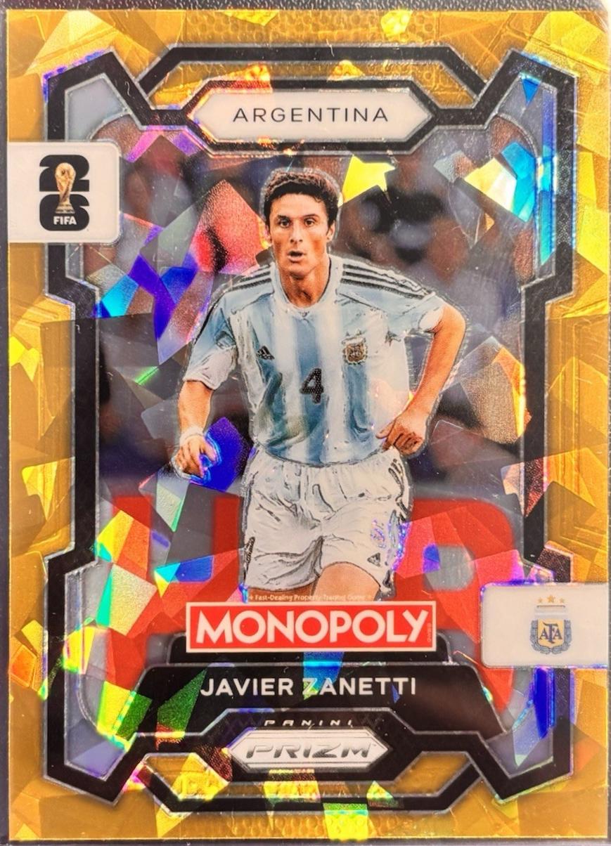 Javier Zanetti [Gold Cracked Ice] #5