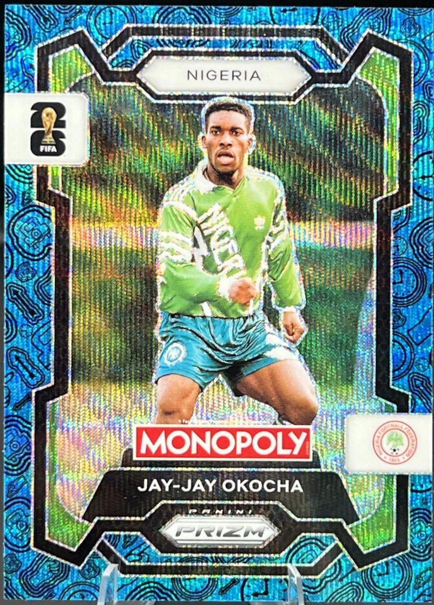Jay-Jay Okocha [Four Corners Blue Wave] #82