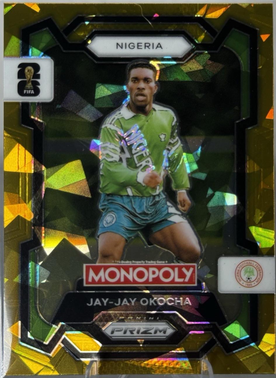Jay-Jay Okocha [Gold Cracked Ice] #82