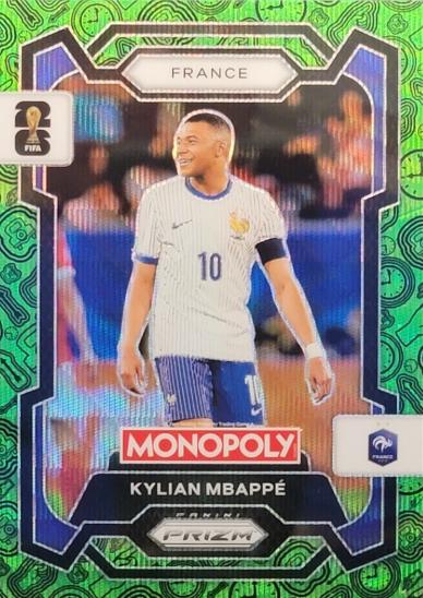 Kylian Mbappe [Four Corners Green Wave] #7