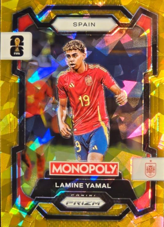 Lamine Yamal [Gold Cracked Ice] #41