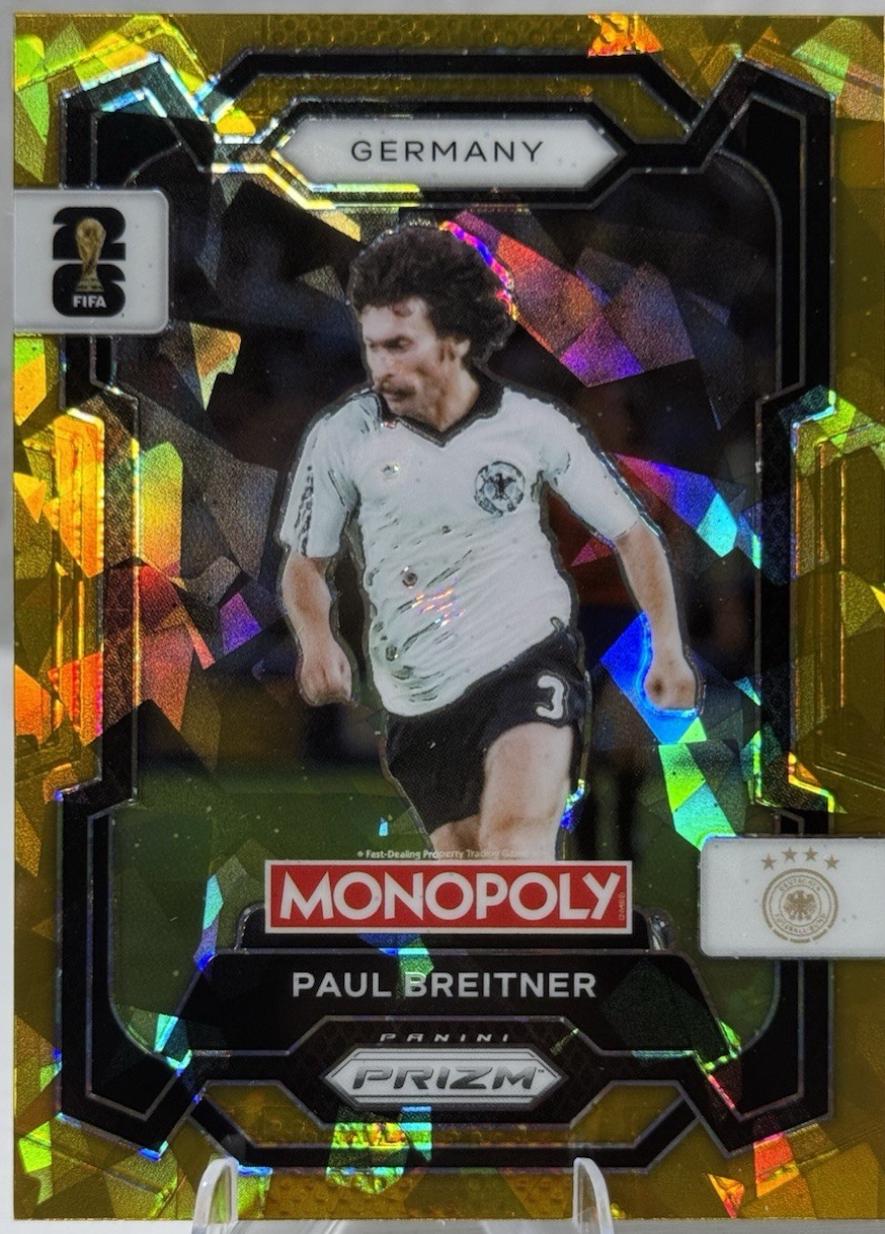 Paul Breitner [Gold Cracked Ice] #63