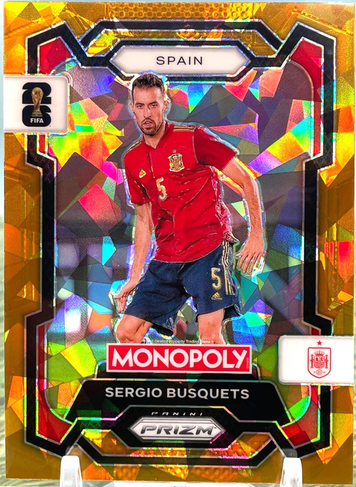 Sergio Busquets [Gold Cracked Ice] #45