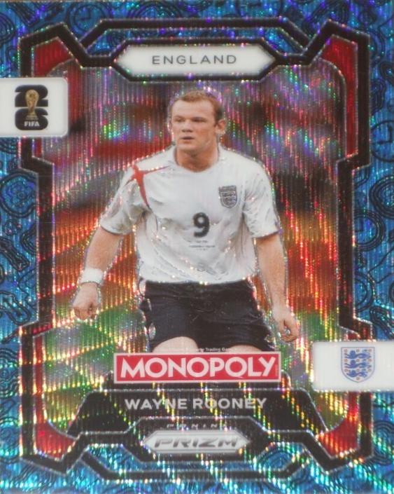 Wayne Rooney [Four Corners Blue Wave] #27