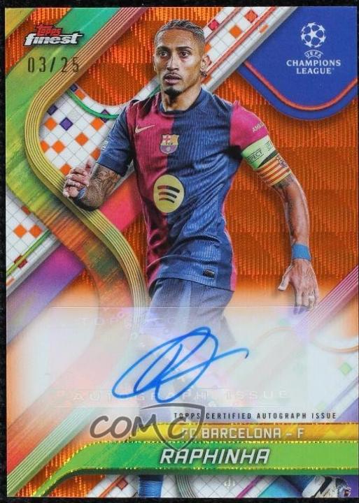 Raphinha [Orange Wave Refractor] #BA-PH