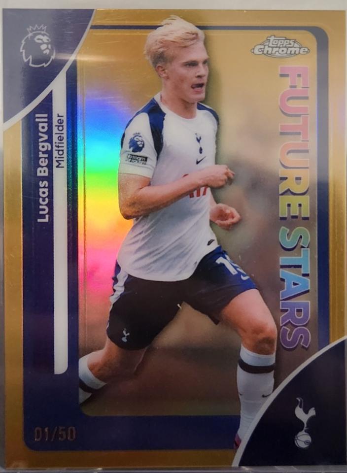 Lucas Bergvall [Gold Refractor] #180