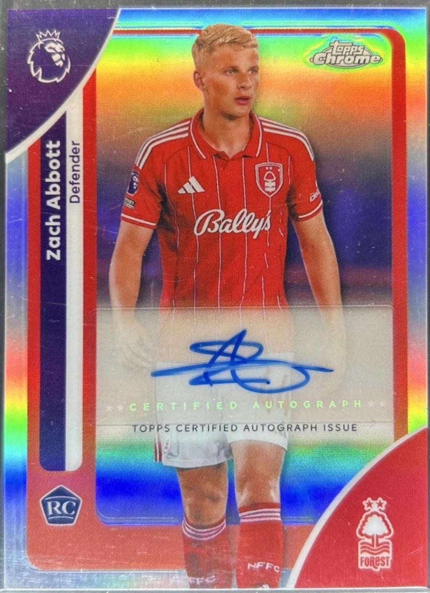 Zach Abbott [Refractor] #CA-AB
