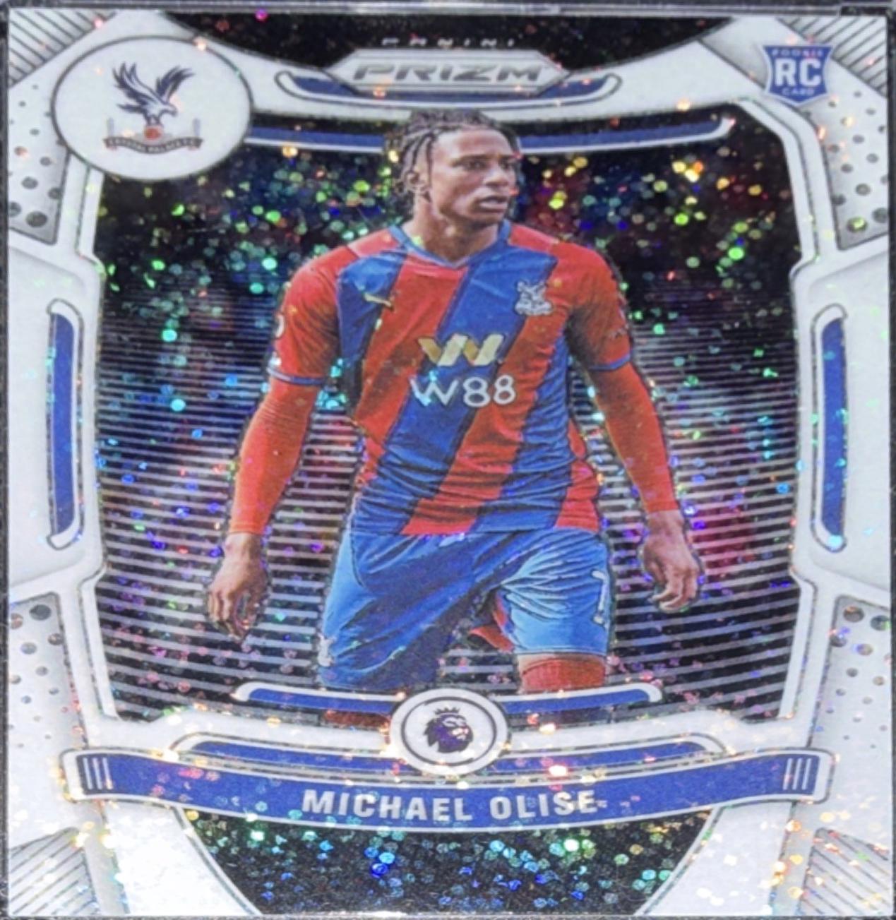 Michael Olise [White Sparkle Prizm] #296
