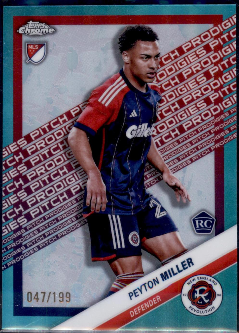 Peyton Miller [Aqua Refractor] #185