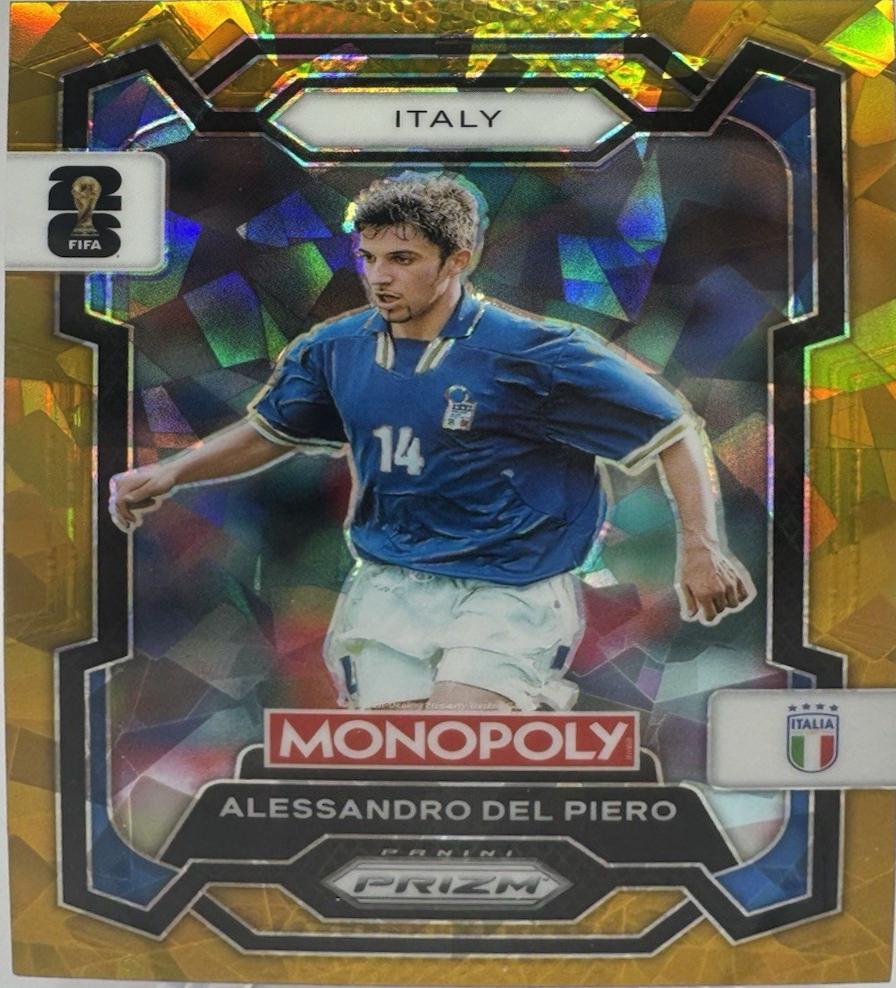 Alessandro Del Piero [Gold Cracked Ice] #39