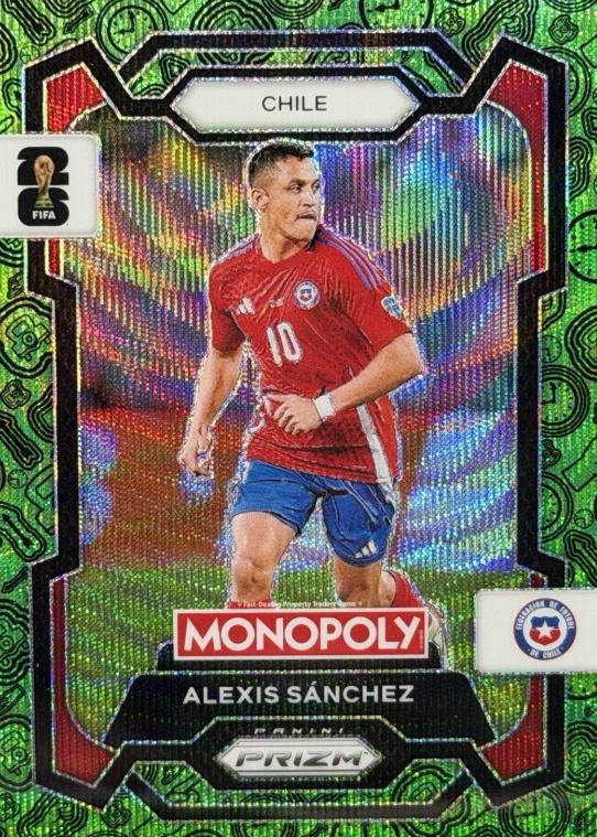 Alexis Sanchez [Four Corners Green Wave] #85